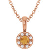Natural Citrine | Round | 3mm