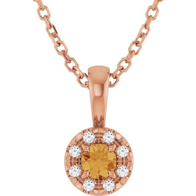 Natural Citrine | Round | 3mm