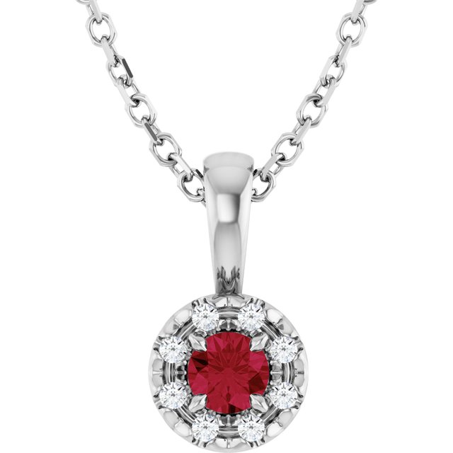 Lab-Grown Ruby | Round | 3mm | Natural Ruby | Round | 3mm