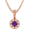 Natural Amethyst | Round | 3mm