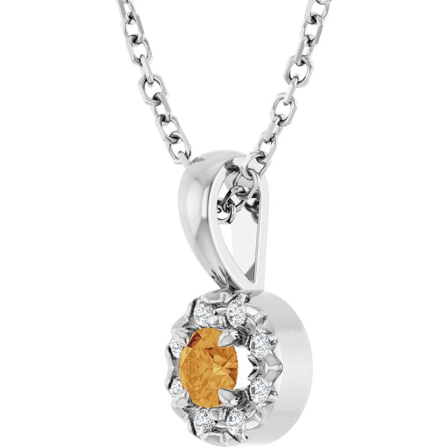 Natural Citrine | Round | 3mm