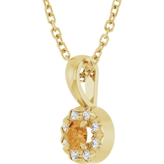 Natural Citrine | Round | 3mm
