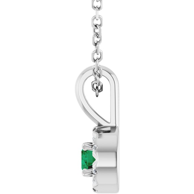 Lab-Grown Emerald | Round | 3mm | Natural Emerald | Round | 3mm