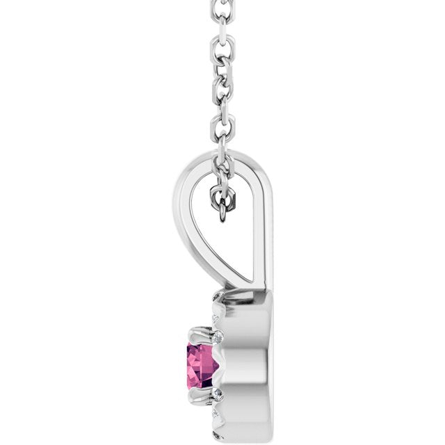 Natural Pink Tourmaline | Round | 3mm
