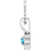 Natural Blue Zircon | Round | 3mm