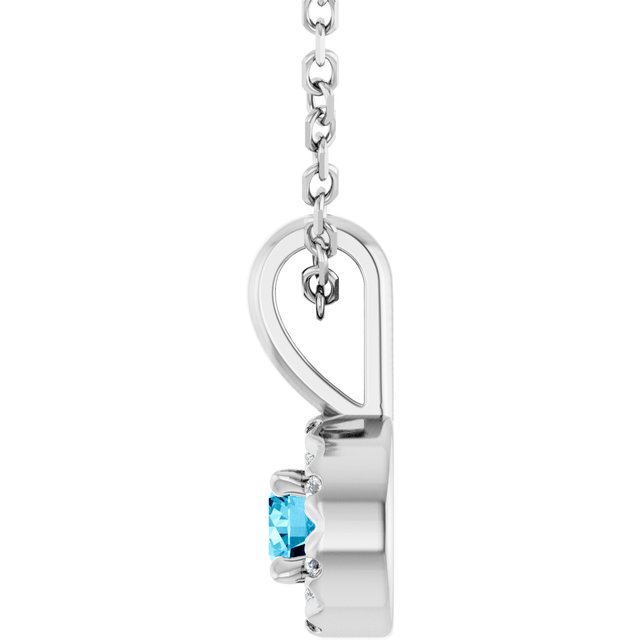 Natural Aquamarine | Round | 3mm