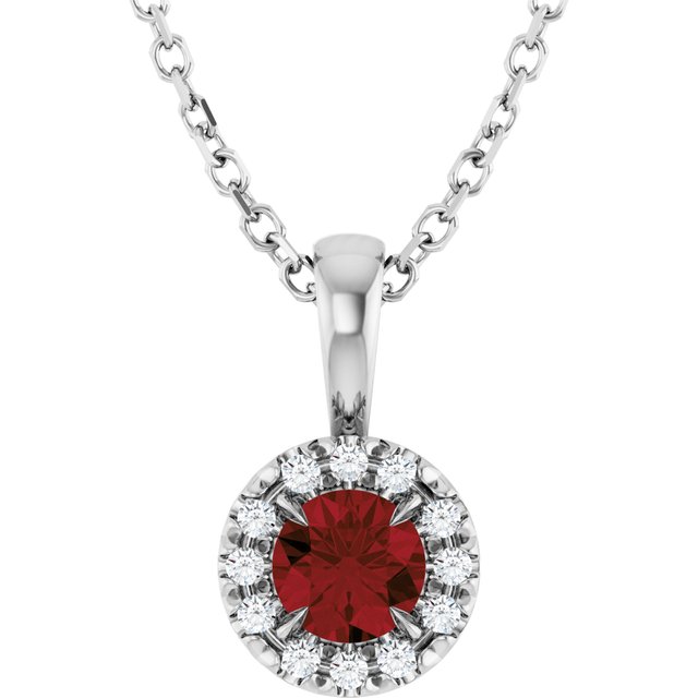 Natural Mozambique Garnet | Round | 4mm