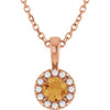 Natural Citrine | Round | 4mm