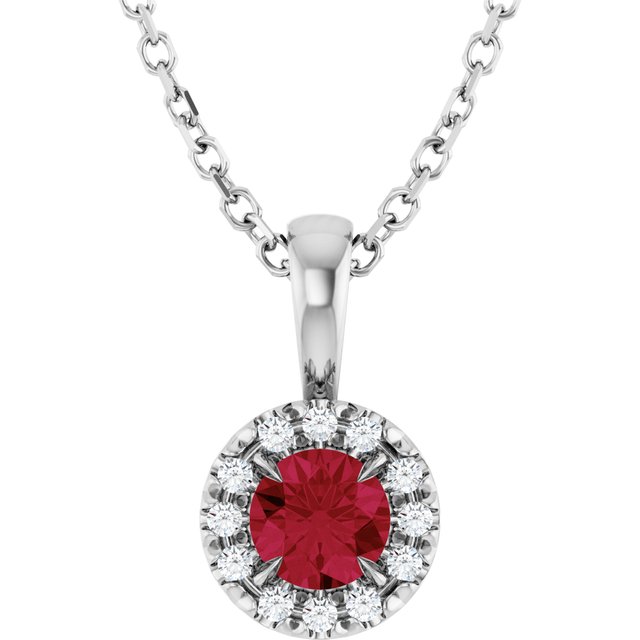 Natural Ruby | Round | 4mm | Lab-Grown Ruby | Round | 4mm