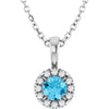 Natural Aquamarine | Round | 4mm