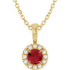 Natural Ruby | Round | 4mm | Lab-Grown Ruby | Round | 4mm