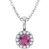 Natural Pink Tourmaline | Round | 4mm