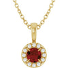 Natural Mozambique Garnet | Round | 4mm