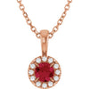 Natural Ruby | Round | 4mm | Lab-Grown Ruby | Round | 4mm