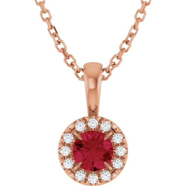 Natural Ruby | Round | 4mm | Lab-Grown Ruby | Round | 4mm