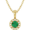 Lab-Grown Emerald | Round | 4mm | Natural Emerald | Round | 4mm