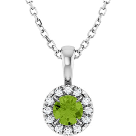 Natural Peridot | Round | 4mm