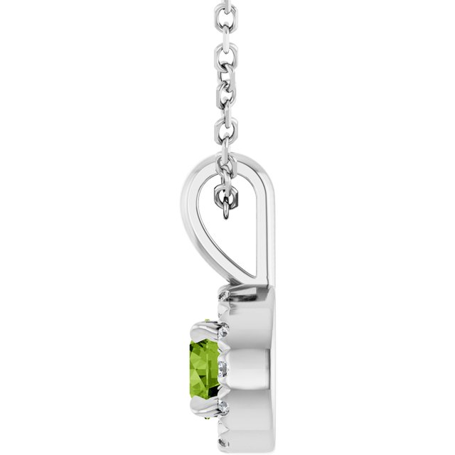 Natural Peridot | Round | 4mm