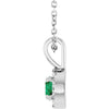 Natural Emerald | Round | 4mm | Lab-Grown Emerald | Round | 4mm