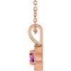 Natural Pink Tourmaline | Round | 4mm