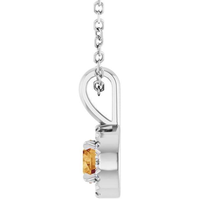 Natural Citrine | Round | 4mm