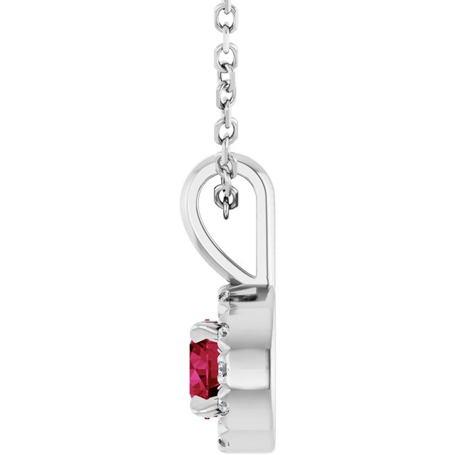 Lab-Grown Ruby | Round | 4mm | Natural Ruby | Round | 4mm