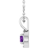 Natural Amethyst | Round | 4mm