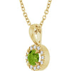 Natural Peridot | Round | 4mm