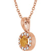 Natural Citrine | Round | 4mm