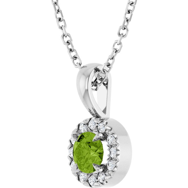 Natural Peridot | Round | 4mm