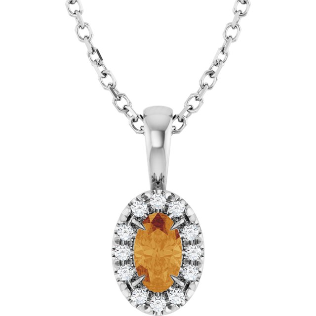 Natural Citrine | Oval | 5 x 3mm