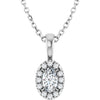 Natural White Sapphire | Oval | 5 x 3mm
