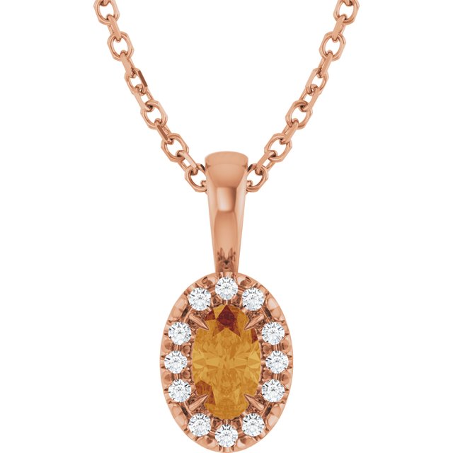 Natural Citrine | Oval | 5 x 3mm