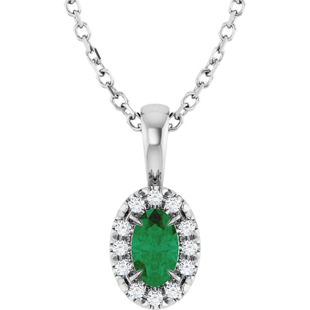 Natural Emerald | Oval | 5 x 3mm | Lab-Grown Emerald | Oval | 5 x 3mm