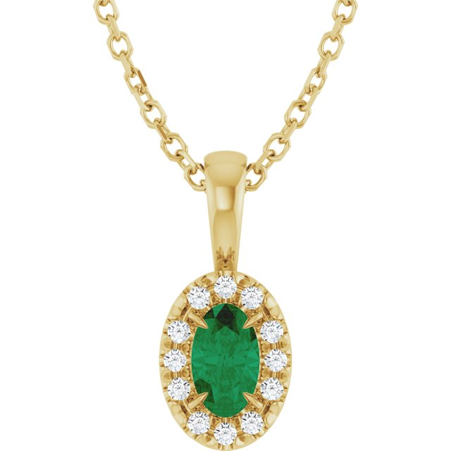 Natural Emerald | Oval | 5 x 3mm | Lab-Grown Emerald | Oval | 5 x 3mm
