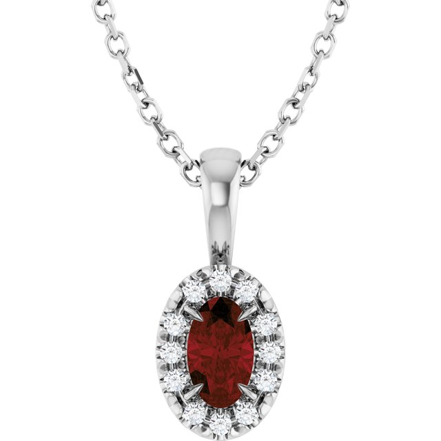 Natural Mozambique Garnet | Oval | 5 x 3mm