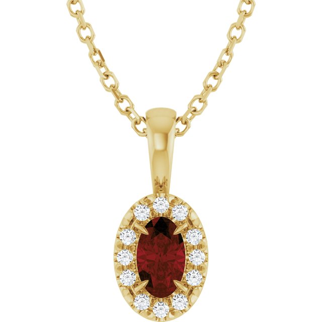 Natural Mozambique Garnet | Oval | 5 x 3mm