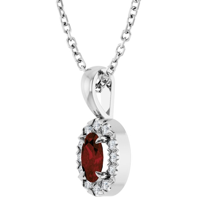Natural Mozambique Garnet | Oval | 5 x 3mm