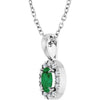 Natural Emerald | Oval | 5 x 3mm | Lab-Grown Emerald | Oval | 5 x 3mm