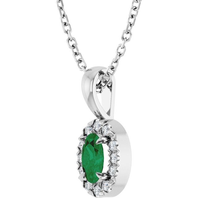 Natural Emerald | Oval | 5 x 3mm | Lab-Grown Emerald | Oval | 5 x 3mm