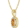 Natural Citrine | Oval | 5 x 3mm