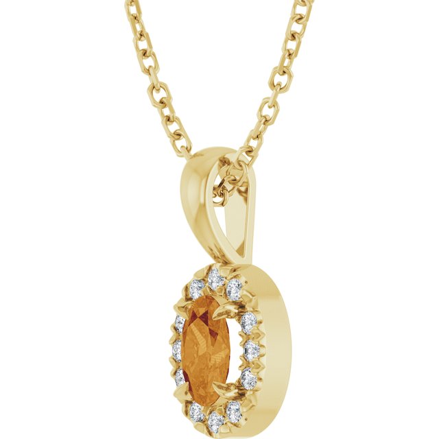 Natural Citrine | Oval | 5 x 3mm