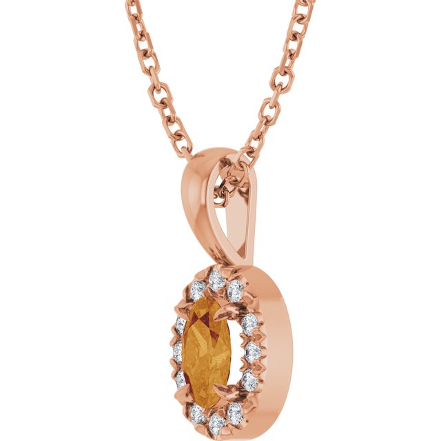 Natural Citrine | Oval | 5 x 3mm