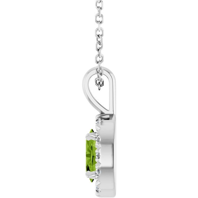 Natural Peridot | Oval | 5 x 3mm | Natural Peridot | Oval | 6 x 4mm