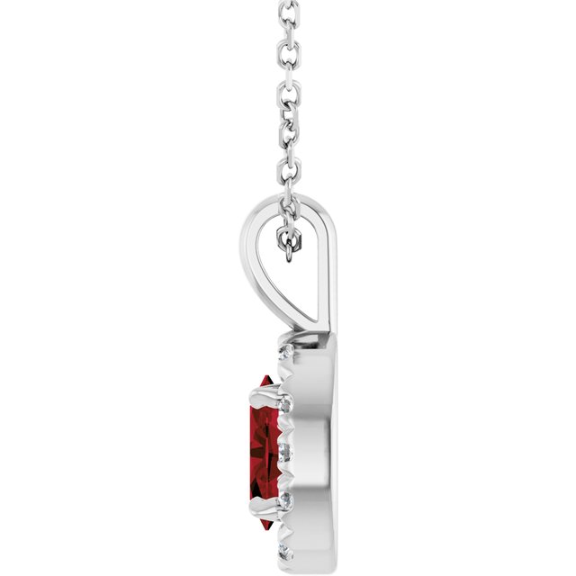 Natural Mozambique Garnet | Oval | 6 x 4mm