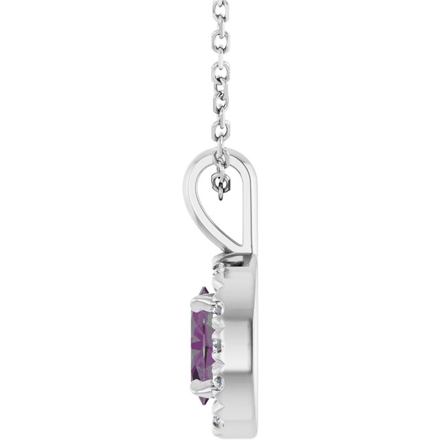 Lab-Grown Alexandrite | Oval | 6 x 4mm
