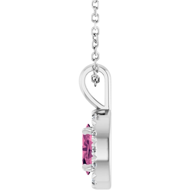 Natural Pink Tourmaline | Oval | 6 x 4mm