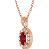 Natural Ruby | Oval | 5 x 3mm | Natural Ruby | Oval | 6 x 4mm | Lab-Grown Ruby | Oval | 6 x 4mm | Lab-Grown Ruby | Oval | 5 x 3mm