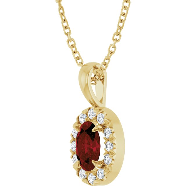 Natural Mozambique Garnet | Oval | 6 x 4mm