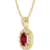 Lab-Grown Ruby | Oval | 5 x 3mm | Natural Ruby | Oval | 6 x 4mm | Lab-Grown Ruby | Oval | 6 x 4mm | Natural Ruby | Oval | 5 x 3mm